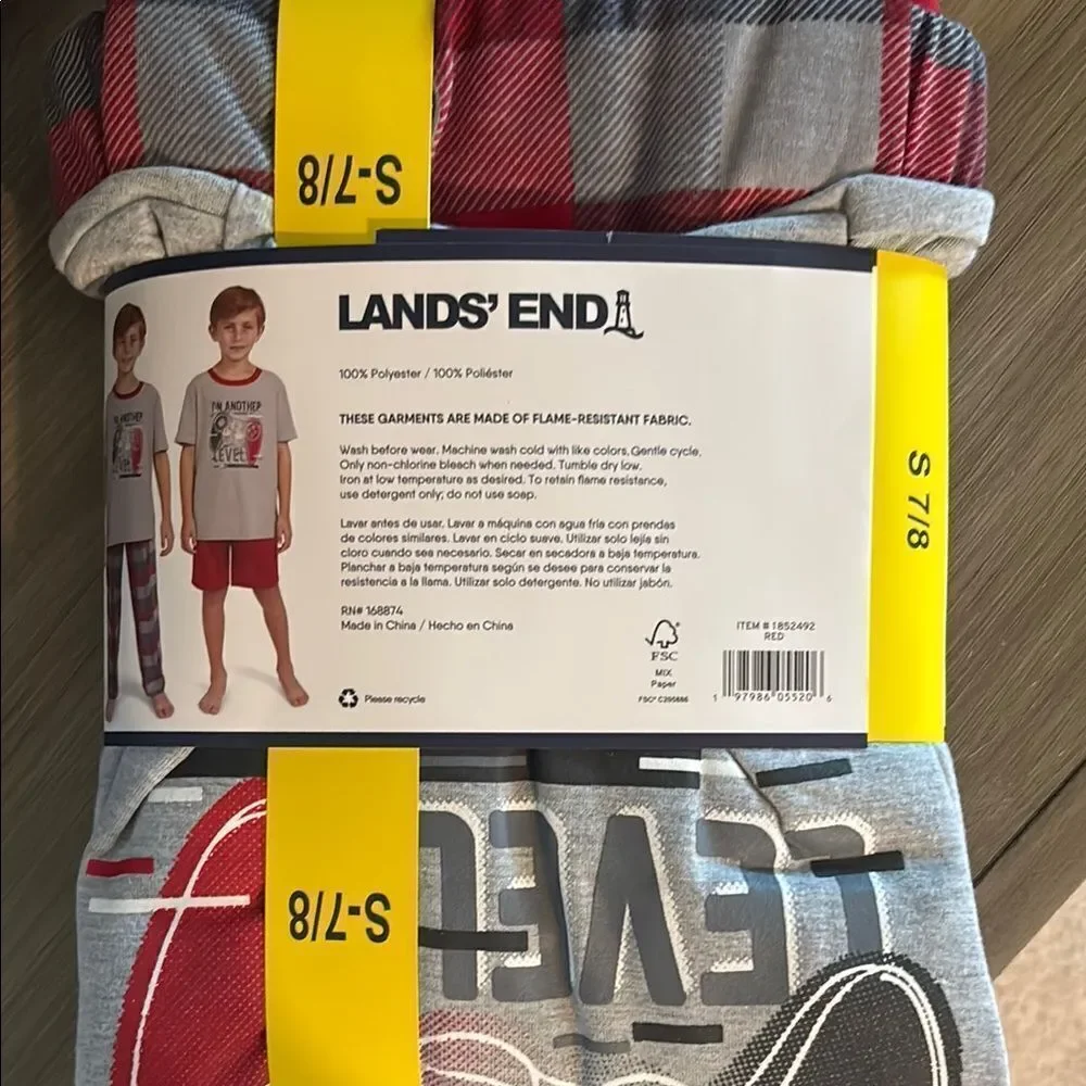 LANDS’ END PAJAMA SET